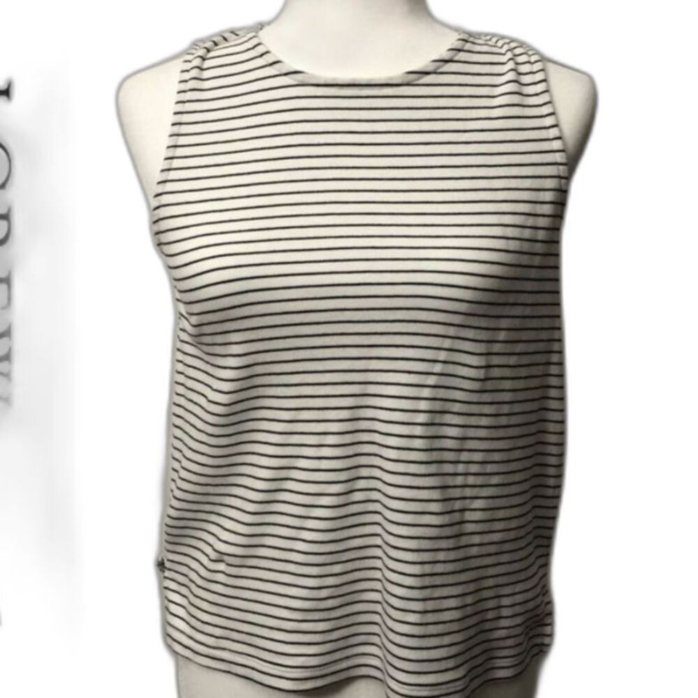J Crew Factory striped tie back tank, XS
